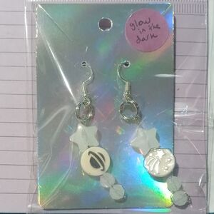 Glow in the Dark Star Earrings